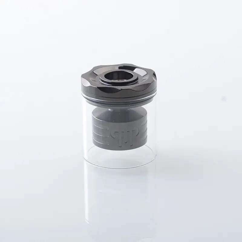 Rekavape Replacement Top Refilling Tank Tube Kit for Diplomat Style RDL RTA / Diplomat Style MTL RTA - Black, 2.0ml