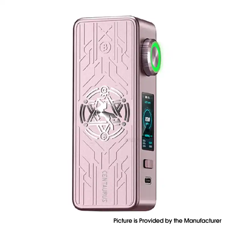 [Ships from Bonded Warehouse] Authentic Lost Vape Centaurus M100 Box Mod - Dusty Rose, VW 5~100W, 1 x 18650
