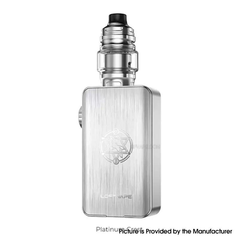 [Ships from Bonded Warehouse] Authentic Lost Vape Centaurus BT200 200W Box Mod Kit - Platinum Crest, VW 5~220W, 2 x 18650
