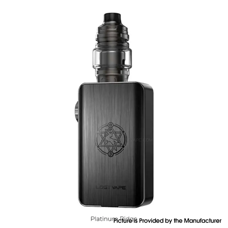 [Ships from Bonded Warehouse] Authentic Lost Vape Centaurus BT200 200W Box Mod Kit - Platinum Ridge, VW 5~220W, 2 x 18650