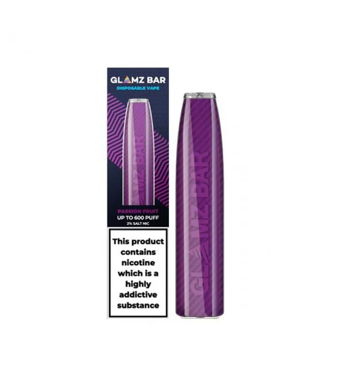 20mg Glamz Bar Disposable Vape Pen 600 Puffs - Vape Kits