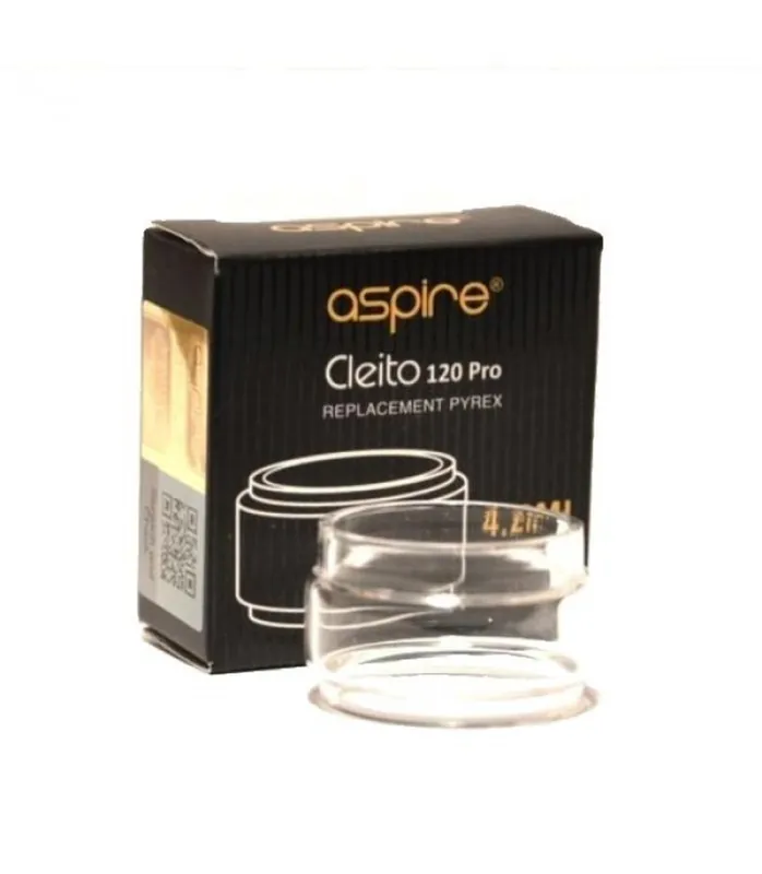 Aspire Cleito 120 PRO Pyrex Extended Replacement Glass - Replacement Glasses