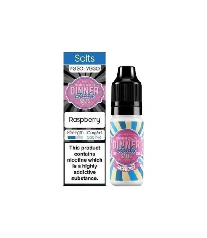 10mg Dinner Lady 10ml Flavoured Nic Salt - Nic Shots & Salts