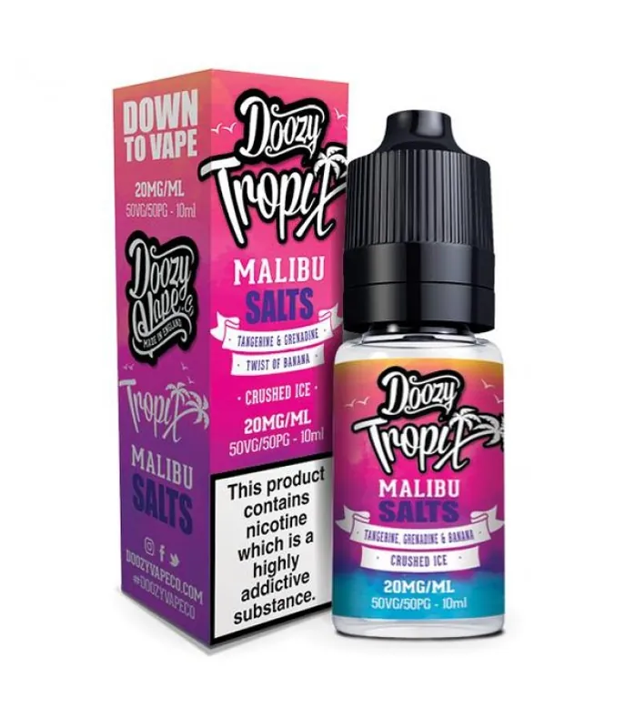 10MG Doozy Tropix Salts by Doozy Vape Co (50VG/50PG) - Nic Shots & Salts