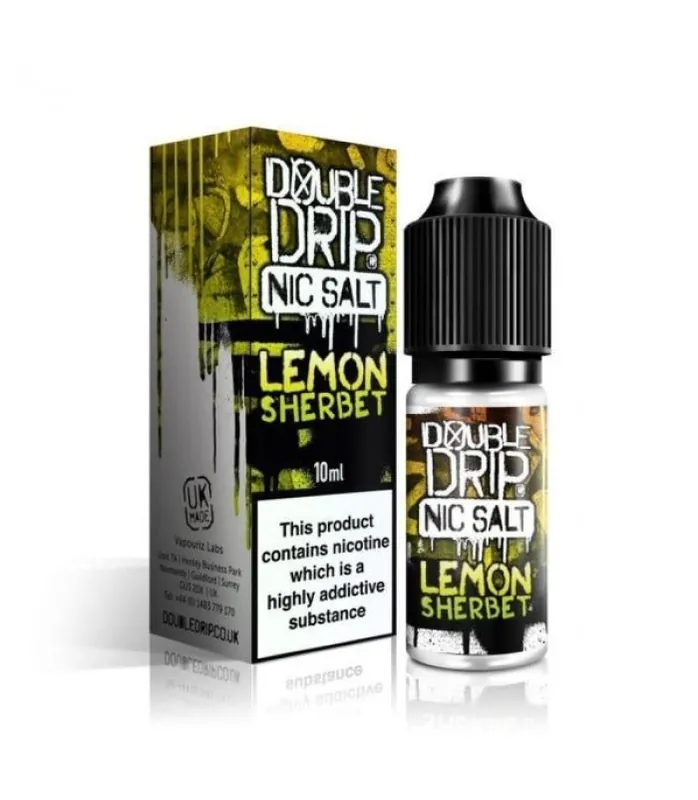10MG Double Drip 10ML Flavoured Nic Salts E Liquid - Nic Shots & Salts