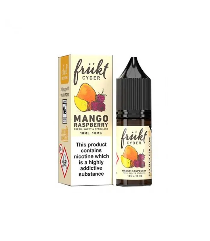 10mg Frukt Cyder 10ml Flavoured Nic Salts (50VG/50PG) - Nic Shots & Salts
