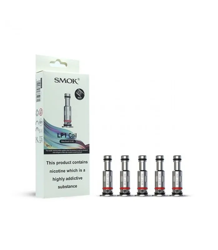 Smok LP1 Meshed Replacement Coils – 0.8ohms/ 1.2ohms