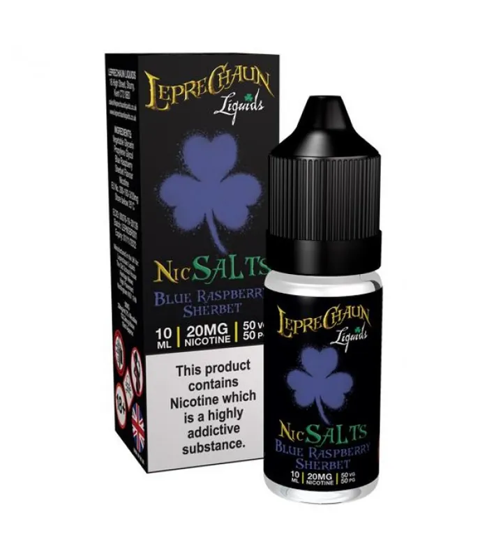 10mg Leprechaun Nic Salts 10ml (50VG/50PG) - Nic Shots & Salts