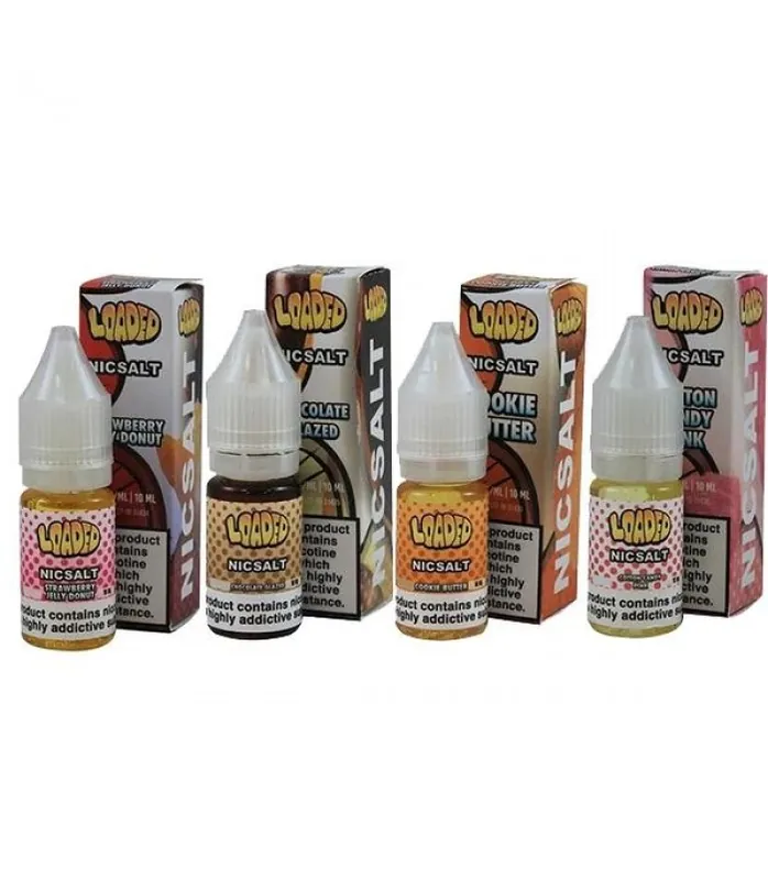 10mg Loaded Nic Salt 10ml (50VG/50PG) - Nic Shots & Salts
