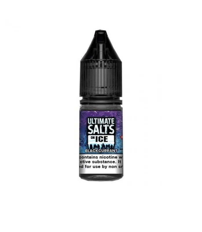 10mg Ultimate Puff Salts On Ice 10ml Flavoured Nic Salts (50VG/50PG) - Nic Shots & Salts