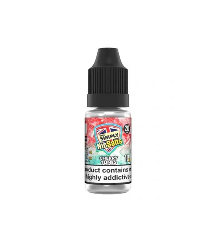 10mg Vape Simply Nic Salts 10ml (50VG/50PG) - Nic Shots & Salts