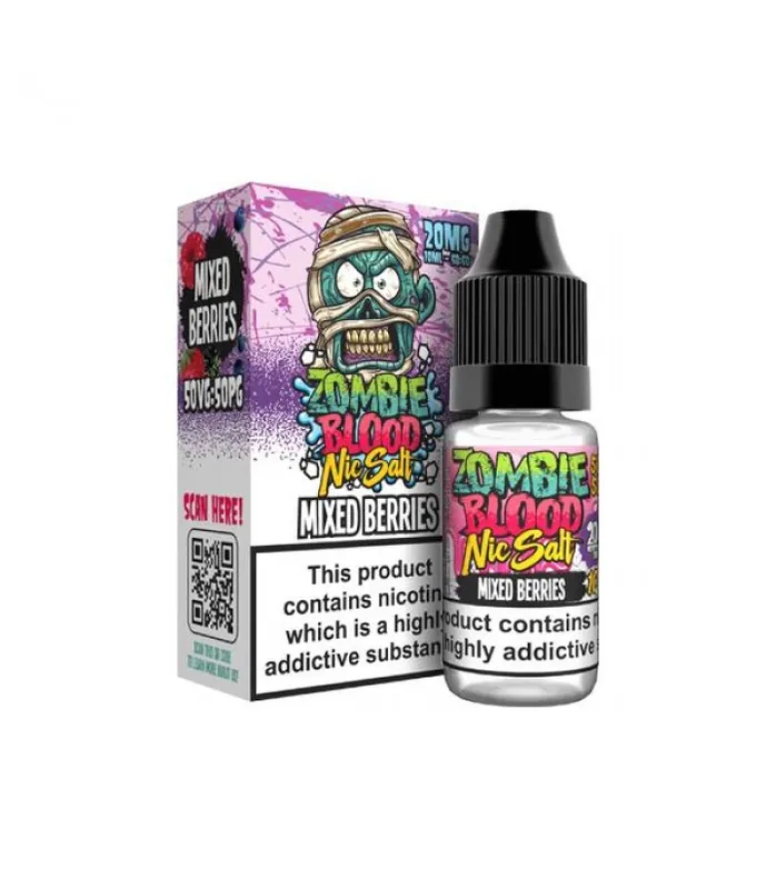 10mg Zombie Blood Nic Salts 10ml (50VG/50PG) - Nic Shots & Salts