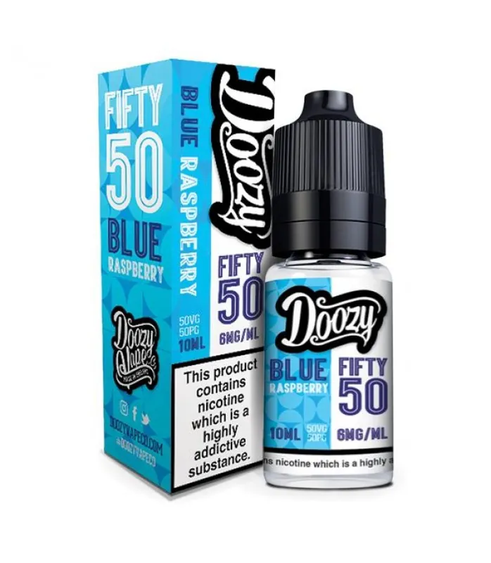 18MG Fifty:50 by Doozy Vape Co 10ml (50VG/50PG) - Nic Shots & Salts