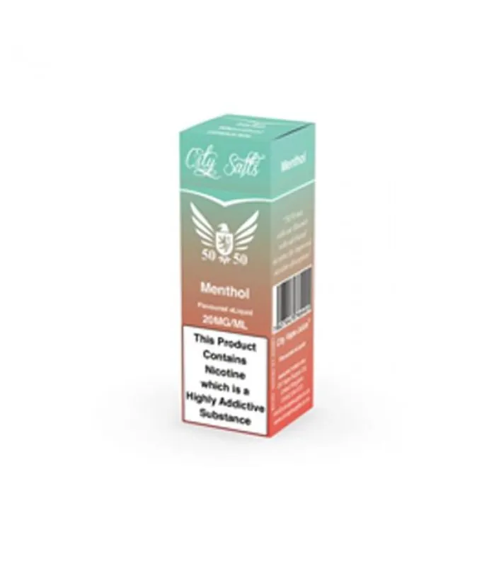 20MG City Vape Flavoured Nic Salt (50VG/50PG) - Nic Shots & Salts