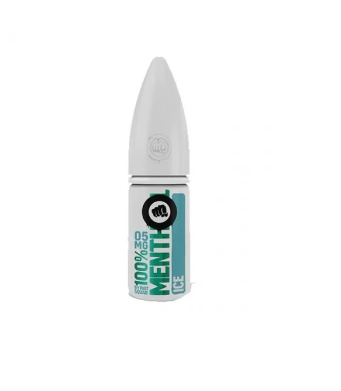 20mg Riot Squad 100% Menthol Range Nic Salts 10ml (50VG/50PG) - Nic Shots & Salts