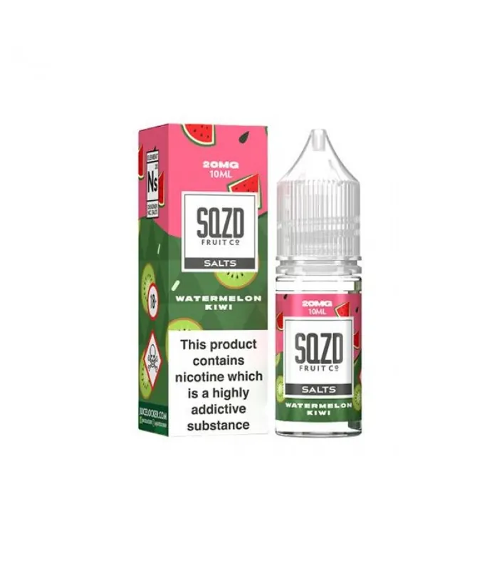 20mg Sqzd Flavoured Nic Salts 10ml (50VG/50PG) - Nic Shots & Salts