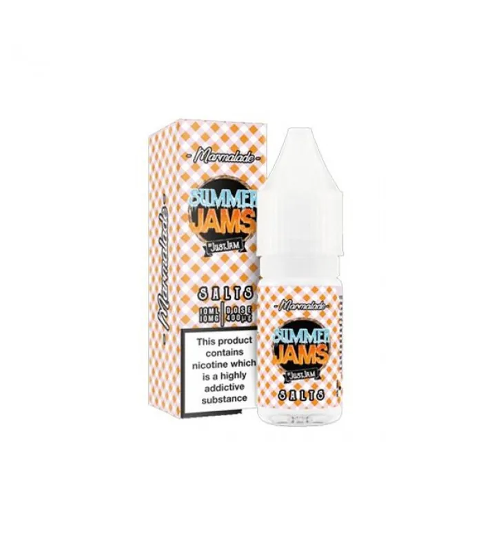 20mg Summer Jam by Just Jam 10ml Flavoured Nic Salt (50VG/50PG) - Nic Shots & Salts