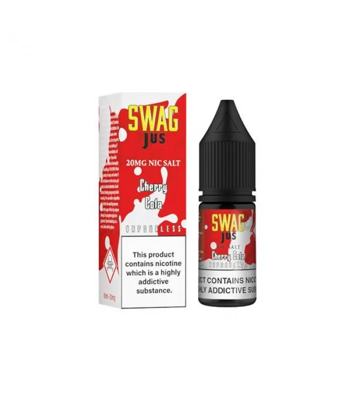 20mg Swag Jus 10ml Vapourless Nic Salts (50VG/50PG) - Nic Shots & Salts