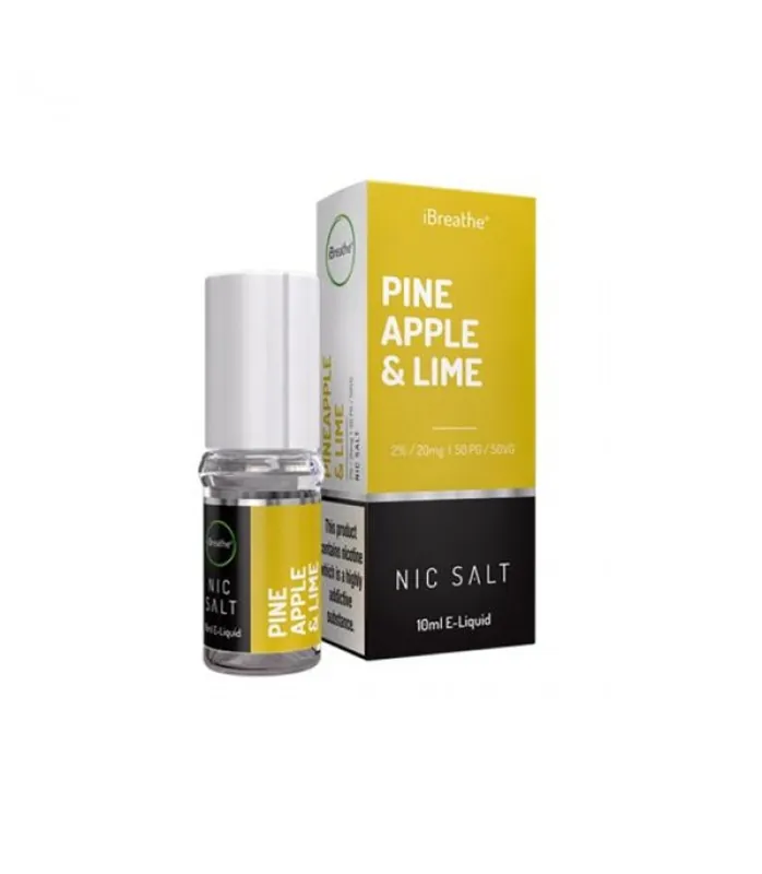 20mg iBreathe 10ml Nic Salt (50VG/50PG) - Nic Shots & Salts