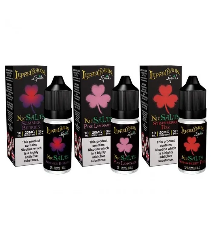 20mg Leprechaun Nic Salts 10ml (50VG/50PG) - Nic Shots & Salts