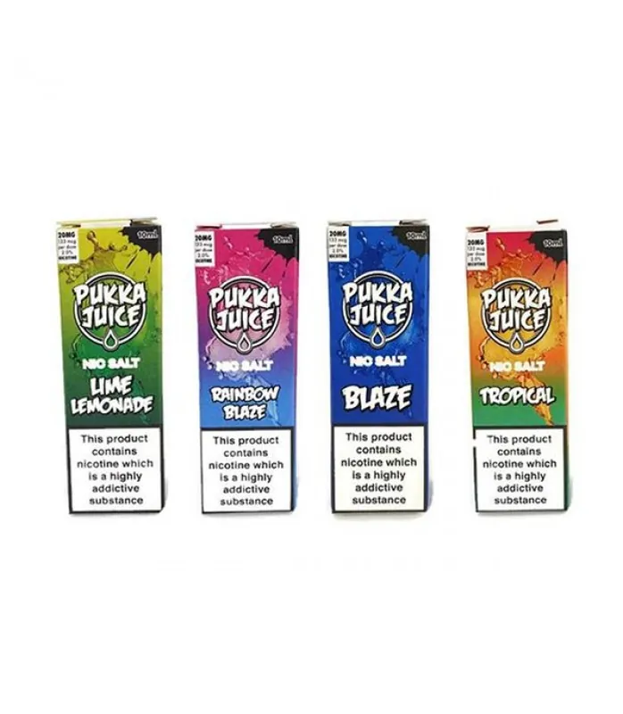 20MG Pukka Juice 10ML Flavoured Nic Salt (50VG/50PG) - Nic Shots & Salts