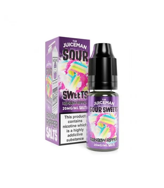 20mg The Juiceman Sour Nic Salts 10ml (50VG/50PG) - Nic Shots & Salts