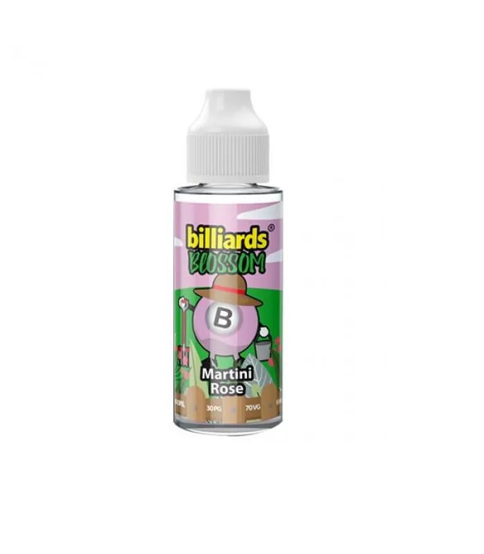 Billiards Blossom Range 100ml Shortfill 0mg (70VG/30PG) - E-liquids