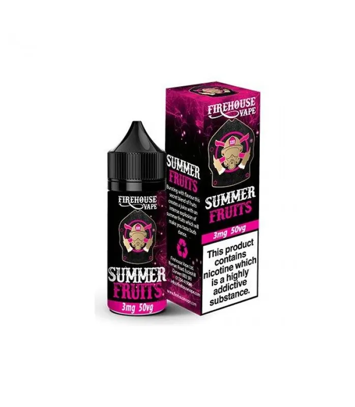 Firehouse Vape TPD 10ml 3mg (50VG/50PG) - E-liquids