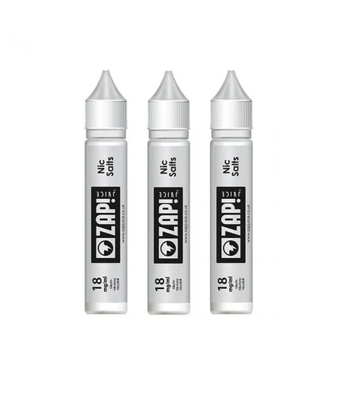 ZAP! Juice 18mg 10ml Nic Salt (70VG-30PG)