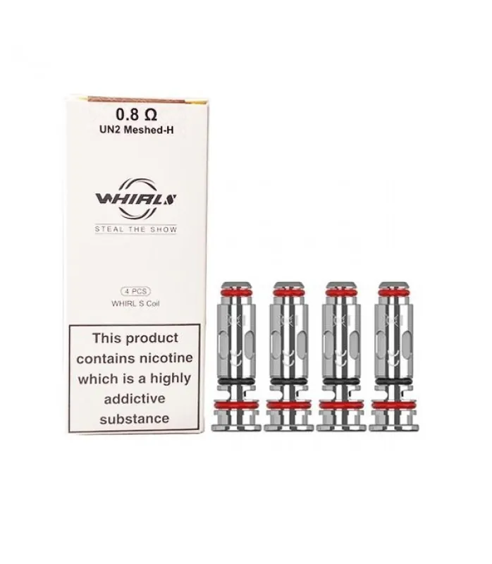 Uwell Whirl S Replacement Mesh Coils 0.8ohms