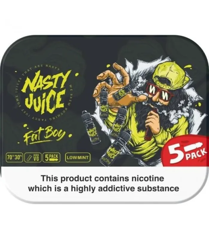 Nasty Juice 3mg 5x10ml Multipack (70VG/30PG) - E-liquids