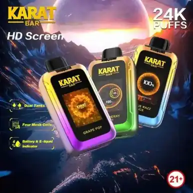 Karat Bar 24K Disposable Vape 5%