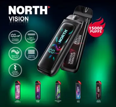 North Vision 15K Disposable - Vanilla Tobacco