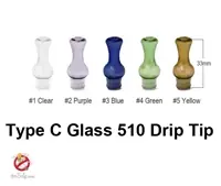 510 Ming Glass Drip Tips - USA HANDMADE GLASS DRIP TIPS
