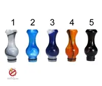 Acrylic Ming Dynasty Vase Drip Tip New Colors - ECIG PARTS & ACCESSORIES