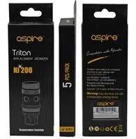 Aspire Triton Ni200 Nickel Replacement Coils - ECIG PARTS & ACCESSORIES