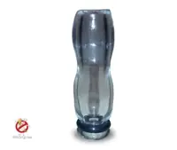 Clear 510 Hand Blown Glass Drip Tip - USA HANDMADE GLASS DRIP TIPS