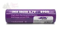 EFEST 18650 2900MAH FLAT TOP - ECIG PARTS & ACCESSORIES