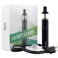 ELEAF IJUST START PLUS 1600MAH SIMPLE KIT BLACK - E-CIGARETTE STARTER KITS
