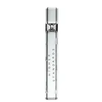 HIGHER STANDARDS GLASS CHILLUM - USA HANDMADE GLASS DRIP TIPS