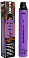 Orange Berry Iced Pyro Disposable | MOQ 10pc | 2000 Puffs | 6mL - BRANDS