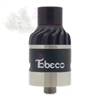 TOBECO TURBINE RDA BLACK - ECIG PARTS & ACCESSORIES