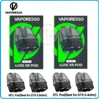 Vaporesso LUXE XR Replacement Pods - ECIG PARTS & ACCESSORIES