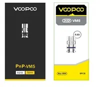 VooPoo PnP-VM5 Replacement Coils - 5 Pack