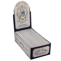 ZIG ZAG WHITE ROLLING PAPERS - 24 count