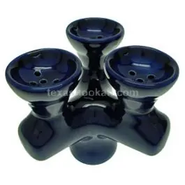 3 Head Bowl - Texas Hookah