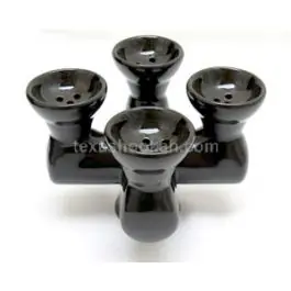 4 Head Bowl - Texas Hookah