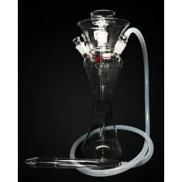 20" Vapor Glass Lotus Hookah w/ Case