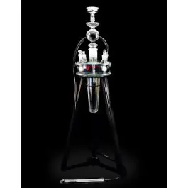 39" Vapor Glass Vault Hookah