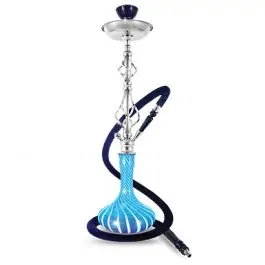 30" Sahara Candy Stripe Hookah - Sahara Smoke